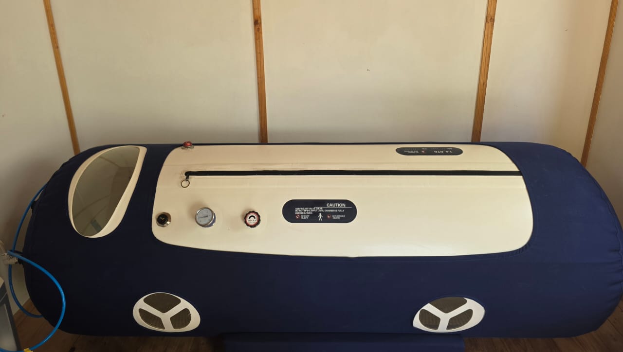 Portable hyperbaric oxygen therapy (HBOT) chamber